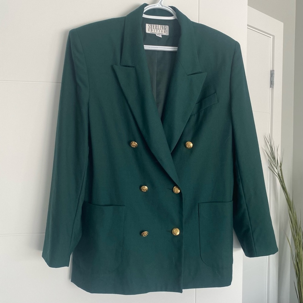 Vintage London Fog Double Breasted Blazer